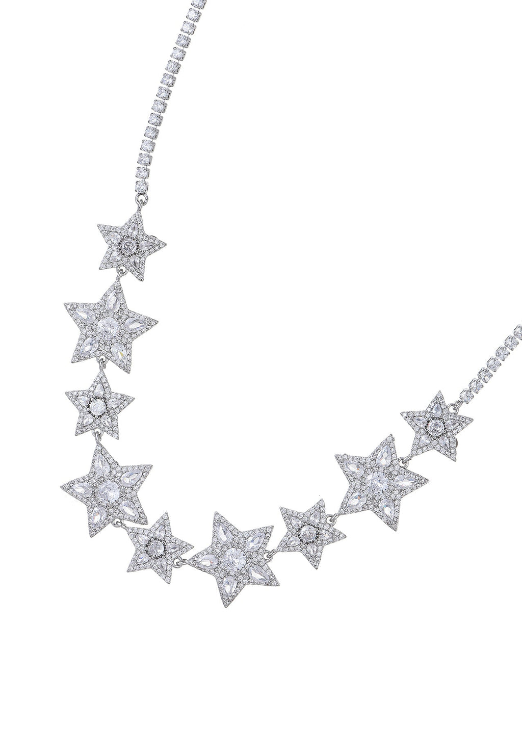 Glitzernde Halskette „Lucky Star Wishes“ – Luxe
