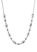 Val Vintage Stern Silber Halskette