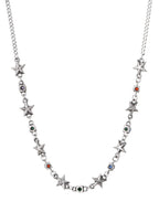 Val Vintage Stern Silber Halskette