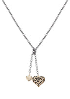 Leo Leopard Silber Kette Halskette