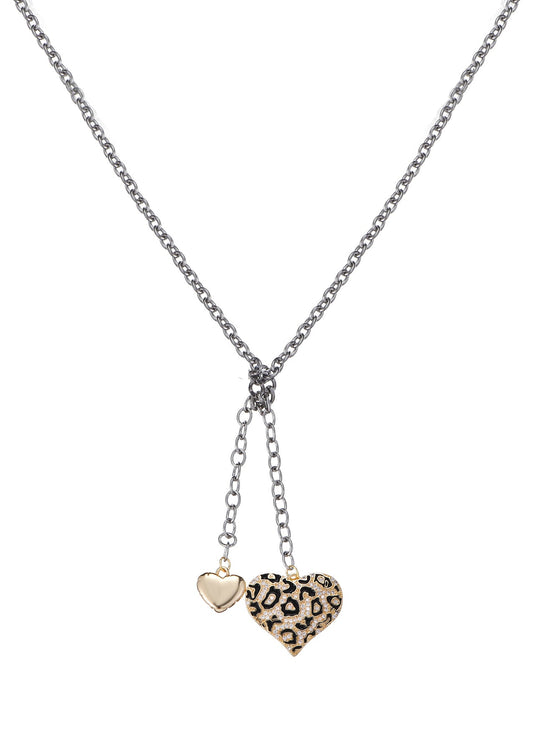 Leo Leopard Silber Kette Halskette