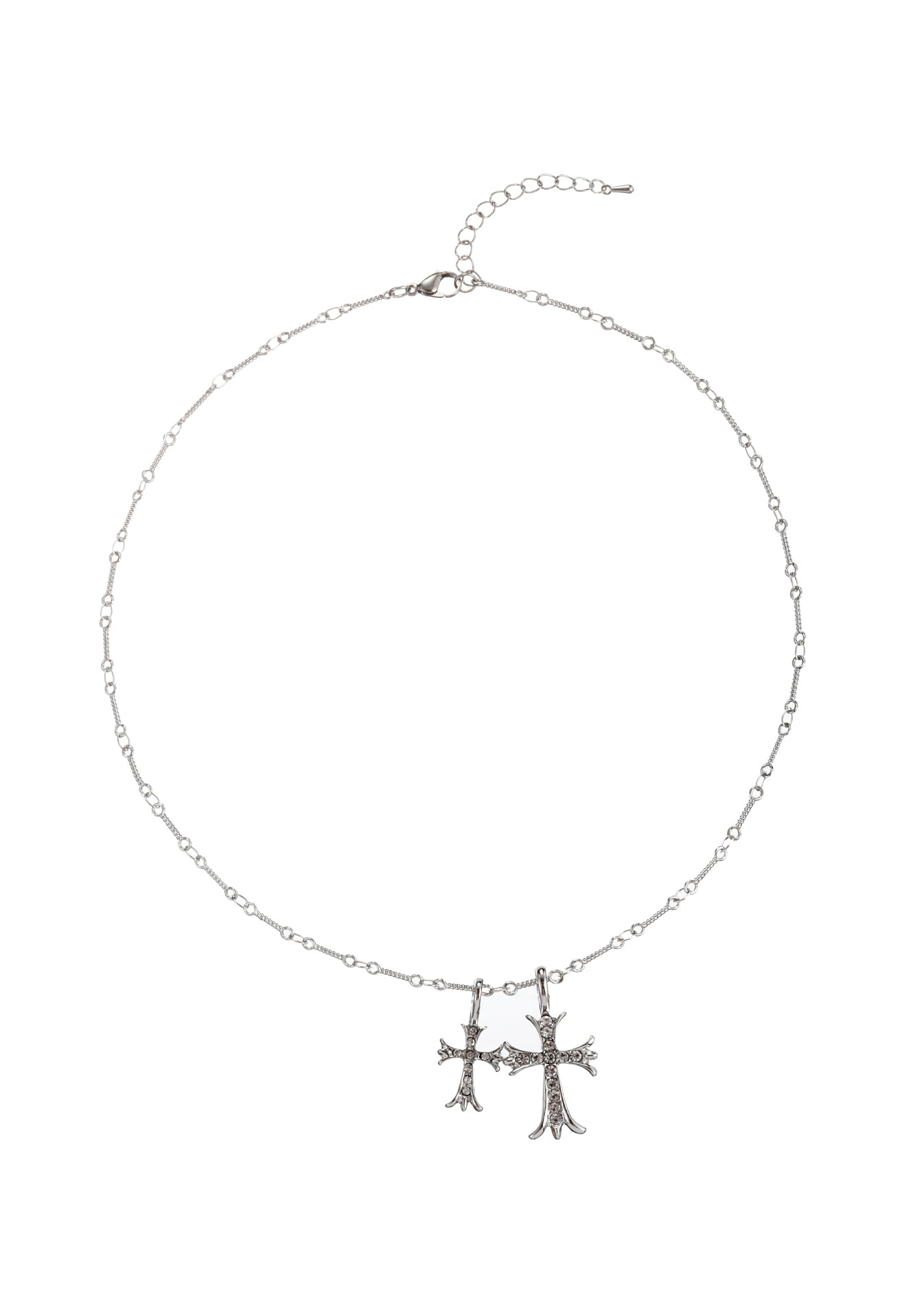 Collana in argento con croce Val Duo