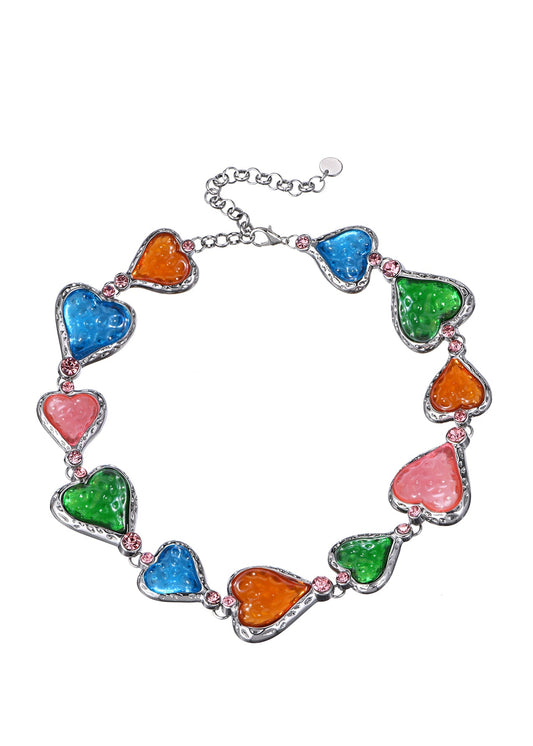 Adam Love In All Shape Halskette in Silber