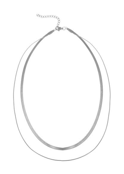Collana Faya in argento a doppio strato gratuita