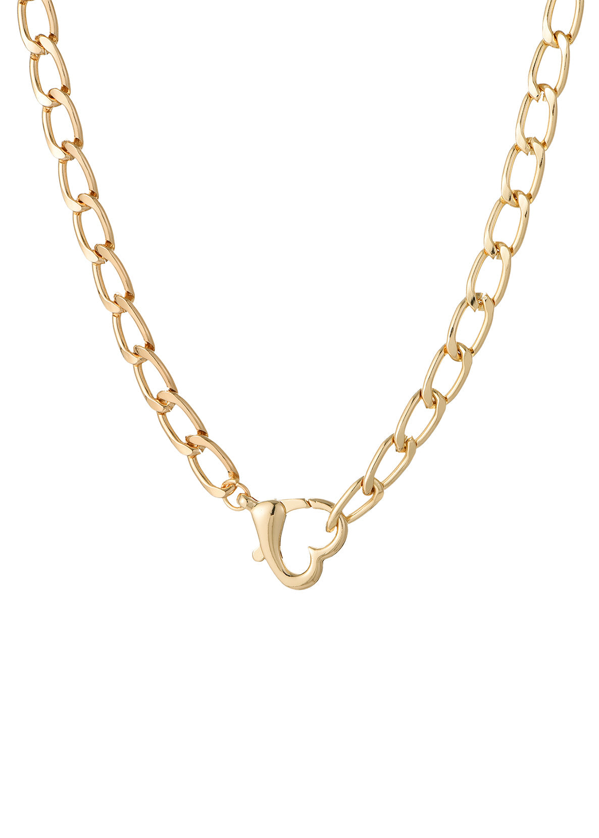 Bernadette GoldenLove Locker Chain Necklace