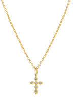 Rango Diamantkreuz-Goldkette