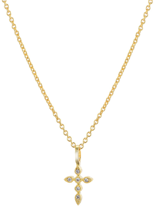 Rango Diamantkreuz-Goldkette