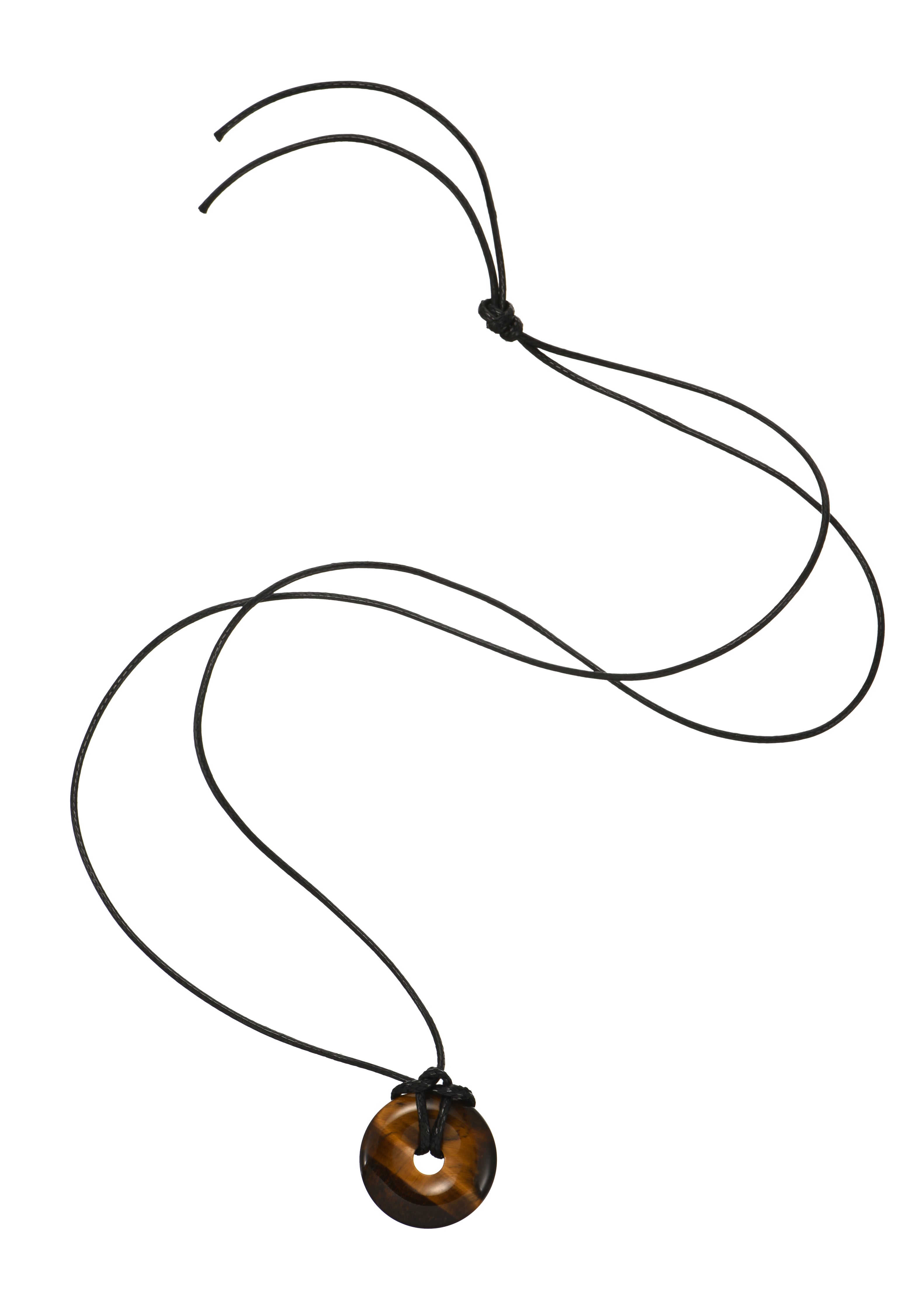 Charm-Kordel-Halskette – Glück (Jade)