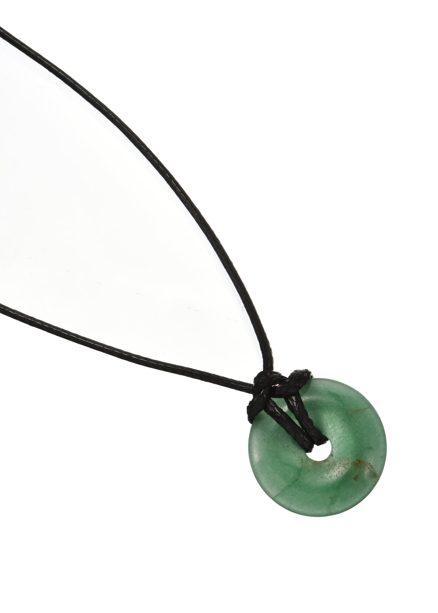 Charm-Kordel-Halskette – Glück (Jade)
