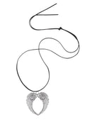 Hallowing Angle Wings Silber Halskette