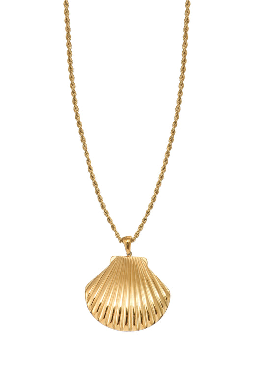Collana Sid Giant Golden Shell