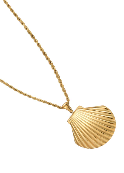 Collana Sid Giant Golden Shell