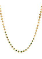 Regina Grüne goldene Lagenkette