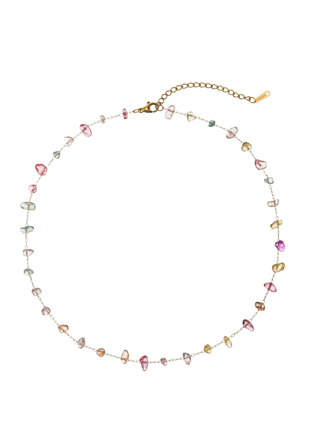 Calli Crystal Bunte Steine ​​Sommer Halskette