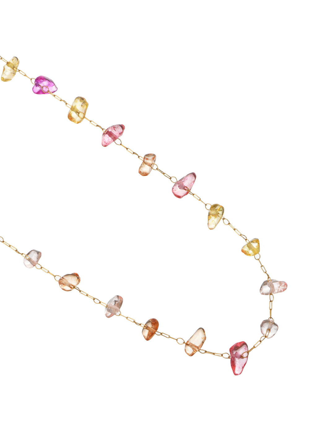 Calli Crystal Bunte Steine ​​Sommer Halskette