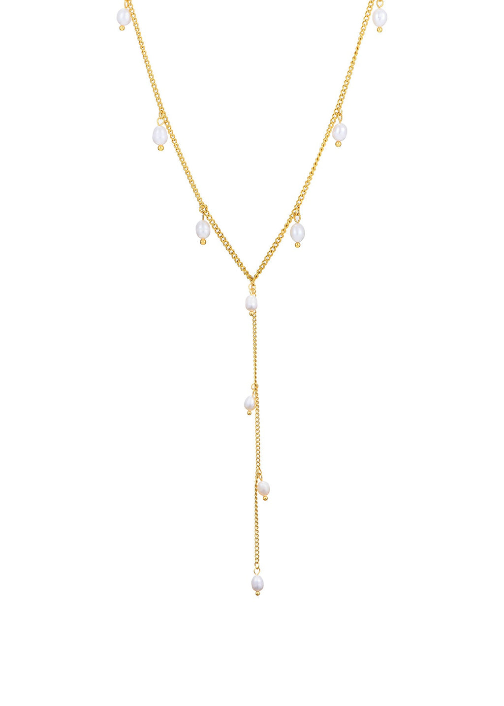 Lynn Little Pearl Romantische Lasso-Halskette