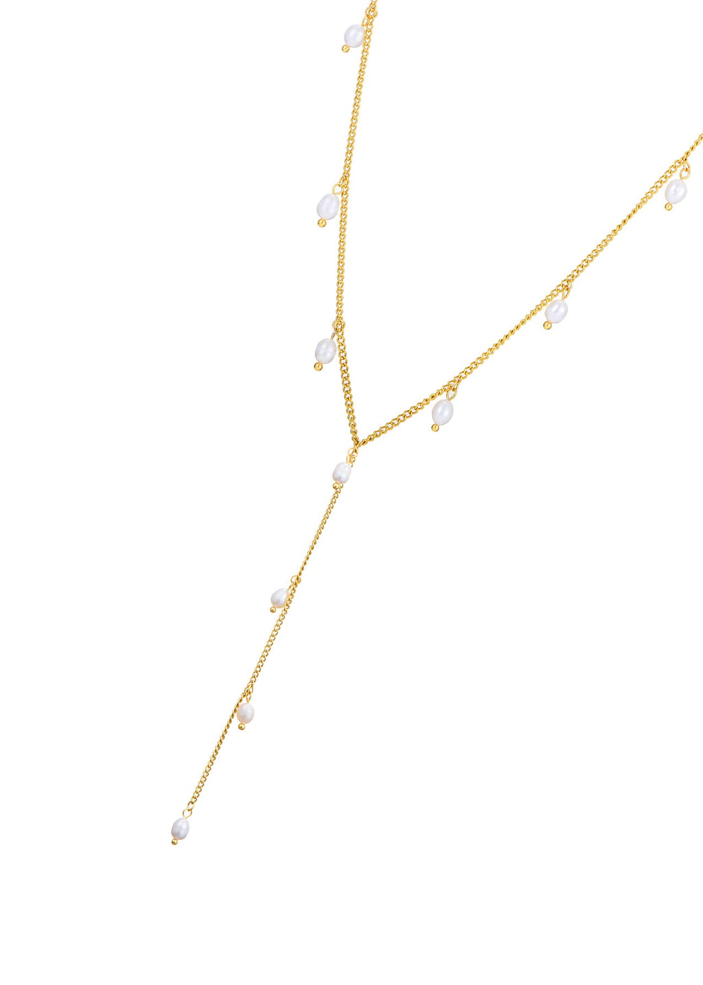 Lynn Little Pearl Romantische Lasso-Halskette