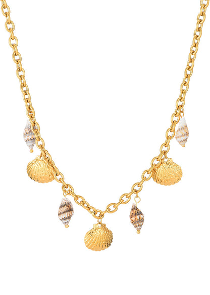 Collana d'oro Sid Shell Sound of Ocean