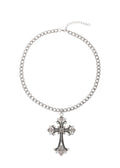 Celeste Gothic Kreuz Halskette