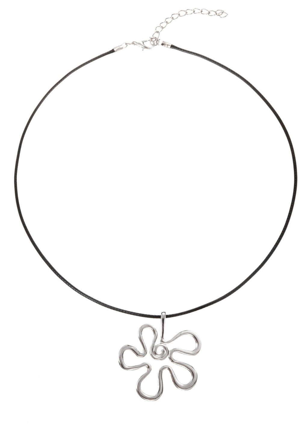 Melissa Halskette mit handgezeichneter Blume
