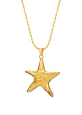 Brooke Golden Cool Seastar Halskette