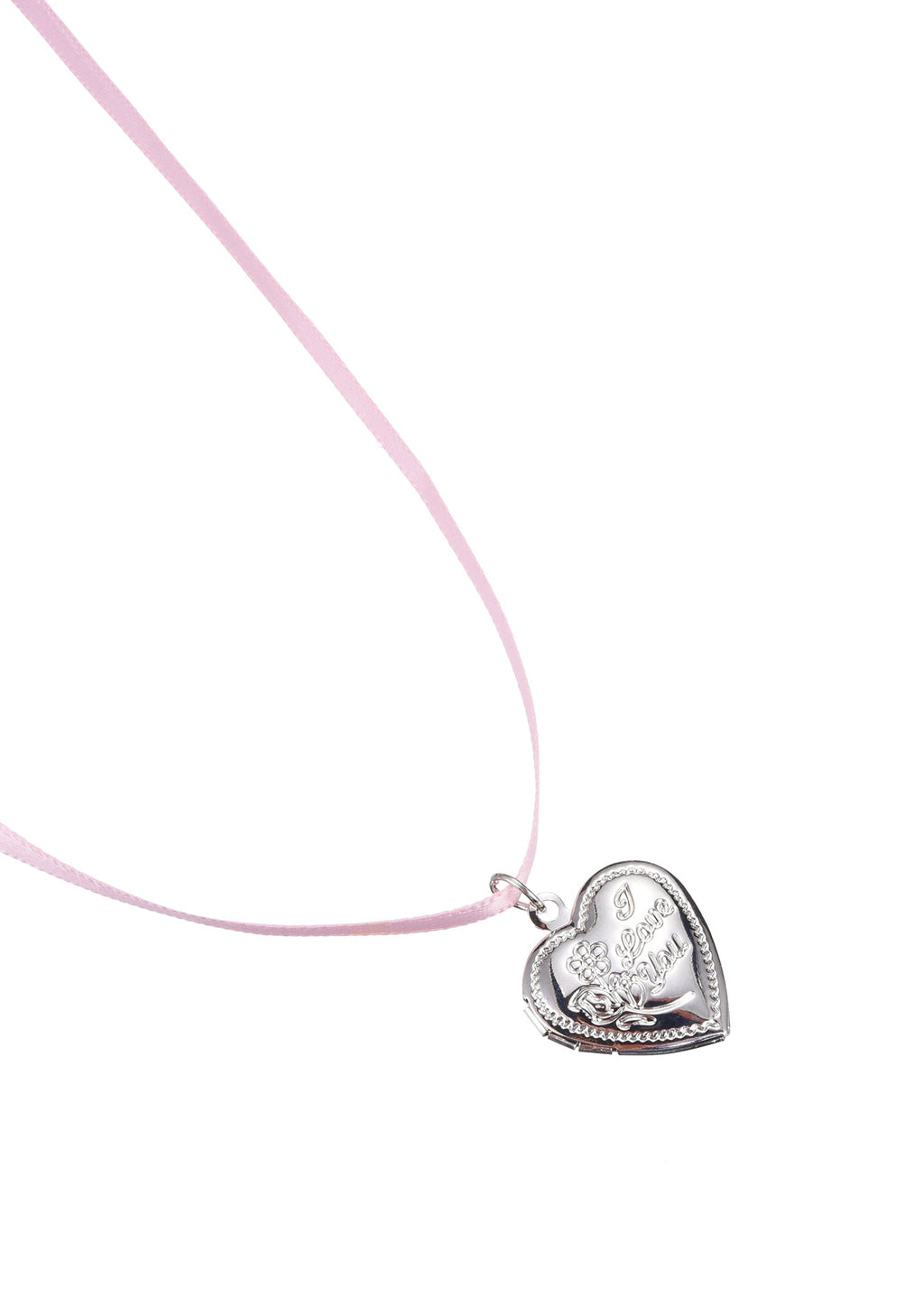 Dan Pink Love Medaillon-Halskette