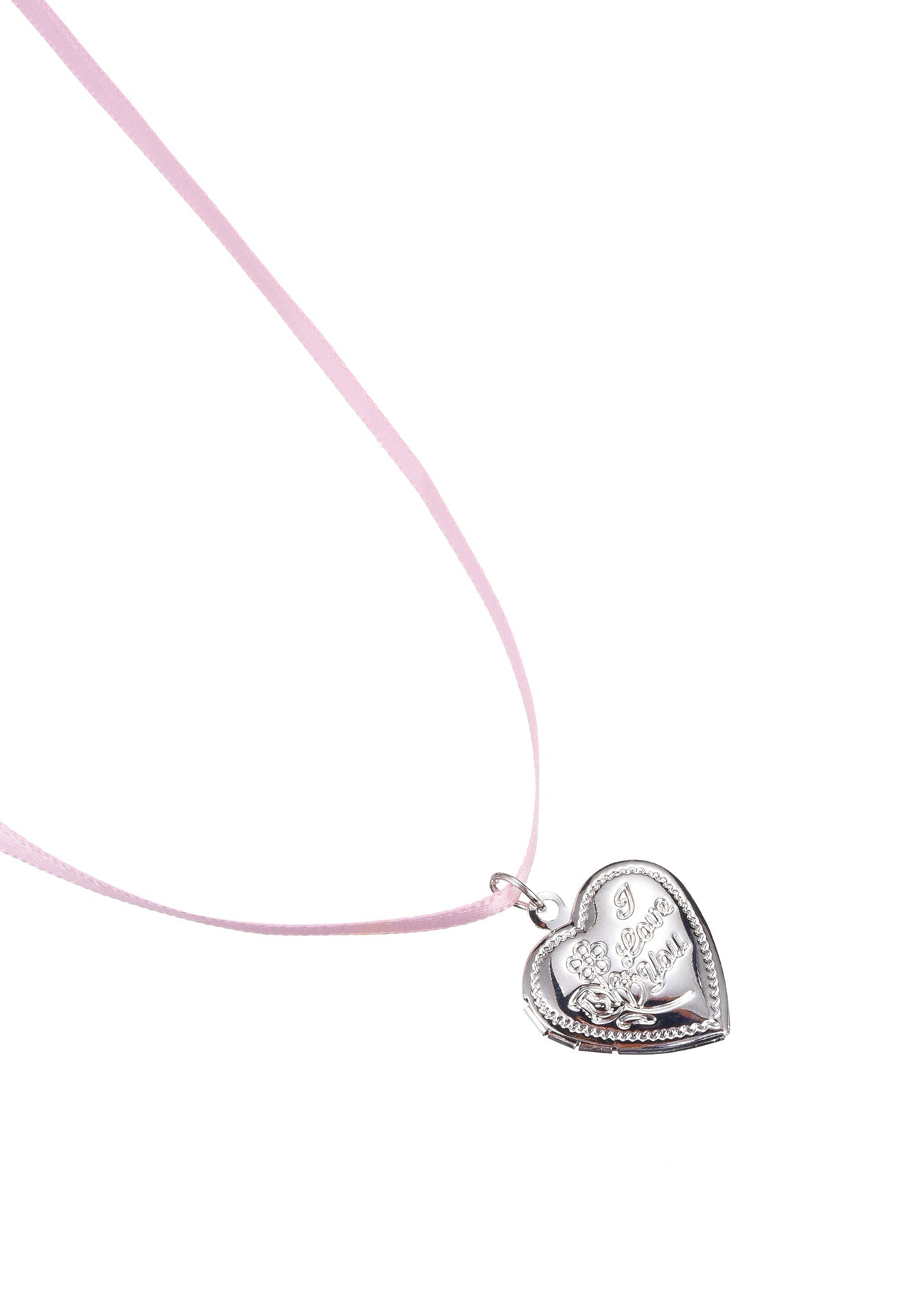 Dan Pink Love Medaillon-Halskette