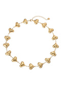 Mindy Goldene Herzen Liebe Halskette