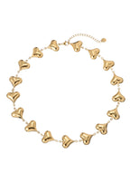 Mindy Goldene Herzen Liebe Halskette