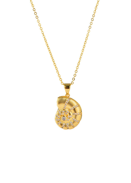 Collana Sid Shell Siesta dorata