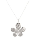 Remy Bloom Silberne Blumenkette