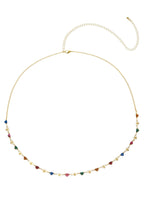 Michel Colorful Love Goldene Körperkette