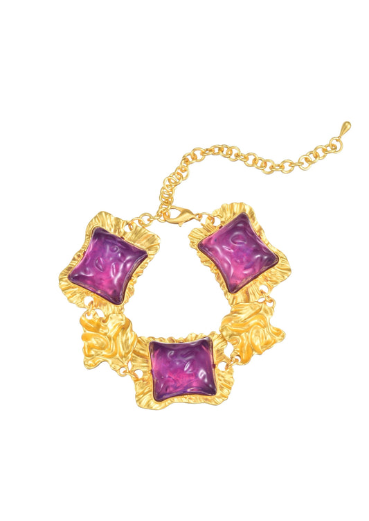 Anwar Vintage Rosa Armband