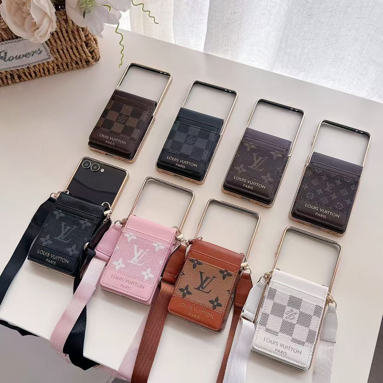 Letter Holster Card Wallet Case For Samsung