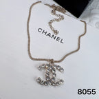 Fashion Crystal Earrings and Necklace