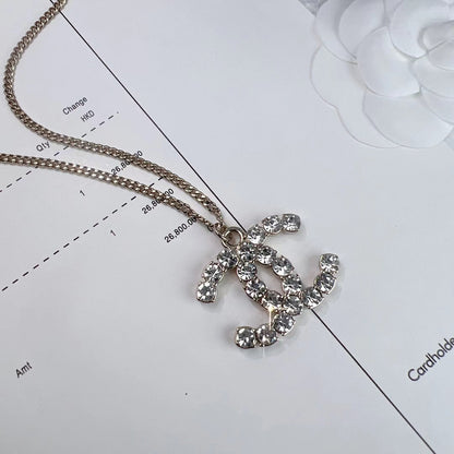 Fashion Crystal Earrings and Necklace