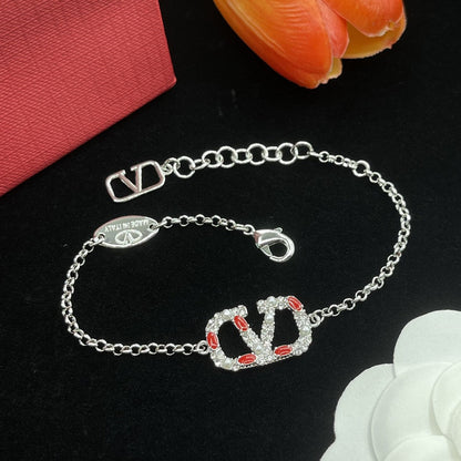 Vintage Silver Diamond Jewelry Set