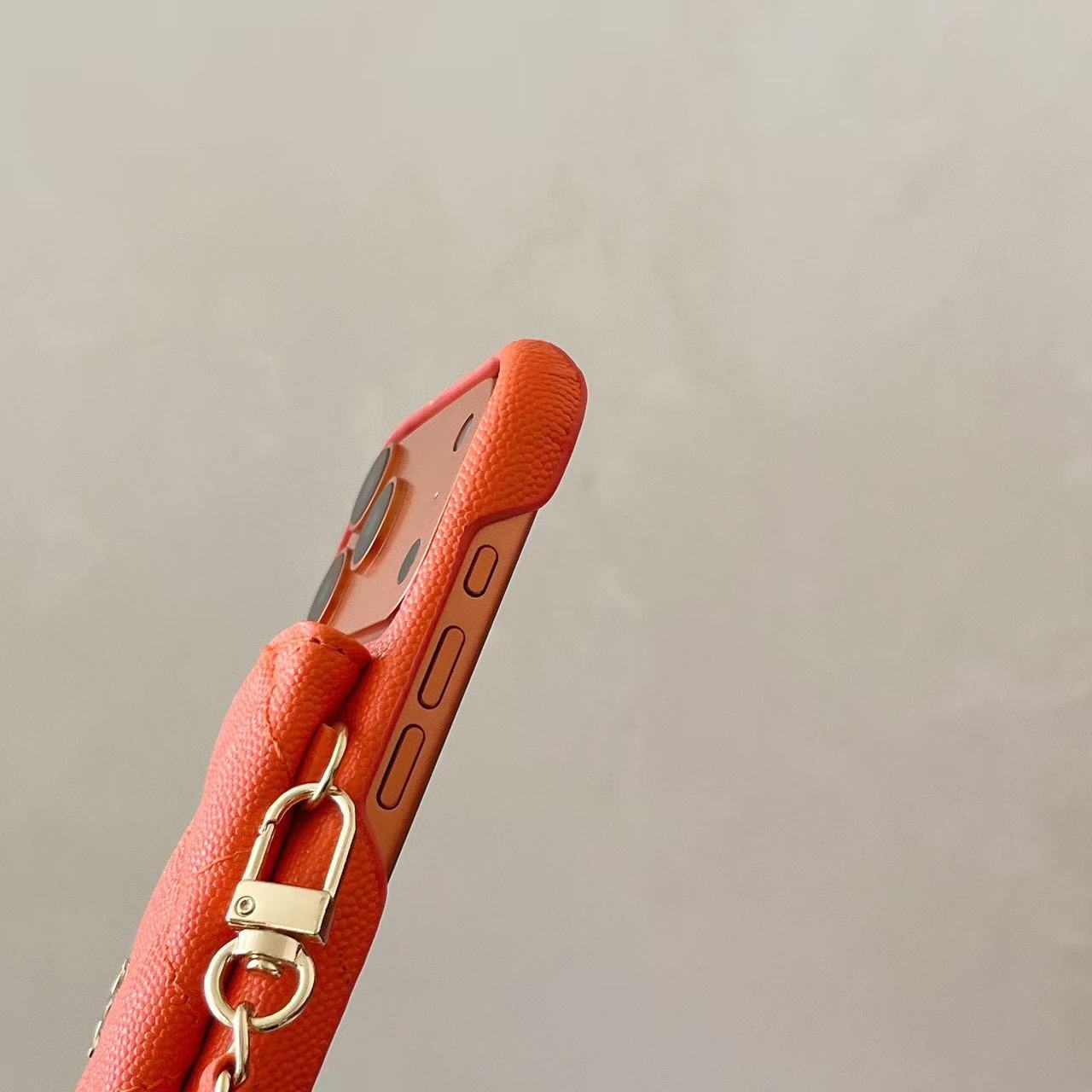 Leather Holder Design Phone Case For iPhone