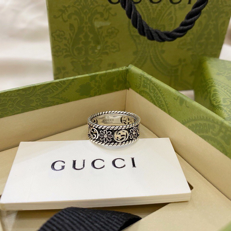 Interlocking Silver Ring