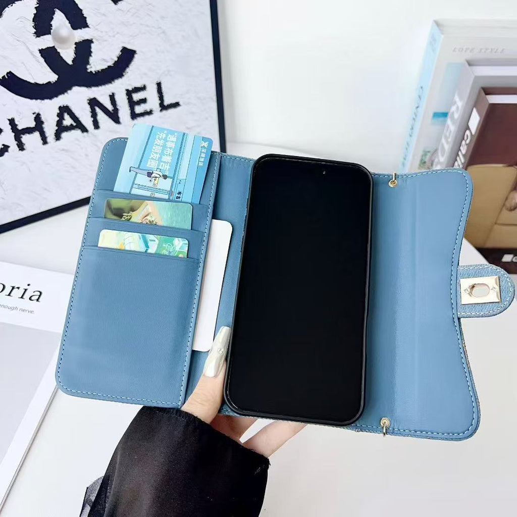 Cowboy Wallet Design Phone Cover For iPhone