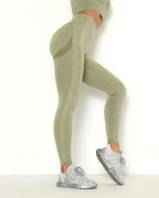Amplify Scrunch Seamless Leggings - Light Green
