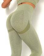 Amplify Scrunch Seamless Leggings - Light Green