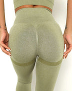 Amplify Scrunch Seamless Leggings - Light Green