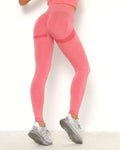 Amplify Scrunch Seamless Leggings - Coral