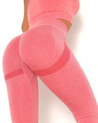 Amplify Scrunch Seamless Leggings - Coral