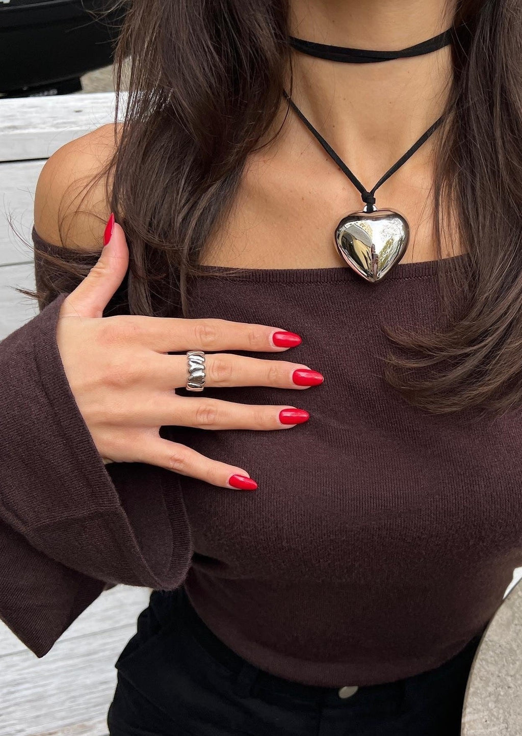 Lovepoly Silberring