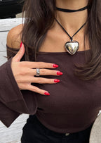 Lovepoly Silberring