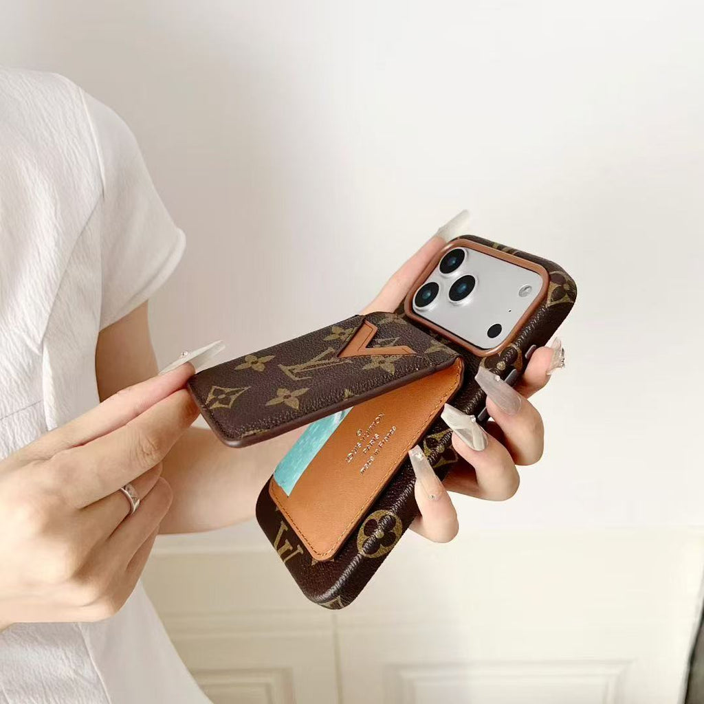 Fresh Card Holder Design Phone Case For iPhone (4 Colors)
