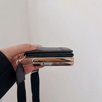 Letter Holster Card Wallet Case For Samsung