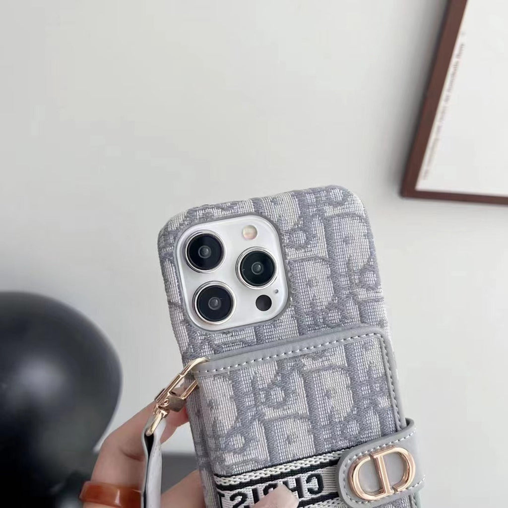 Graue mehrfarbige Handyhülle für iPhone